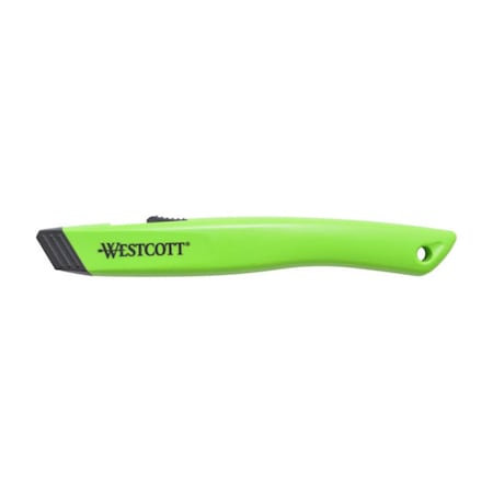 Full Sized Retractable Ceramic Utility Cutter Green